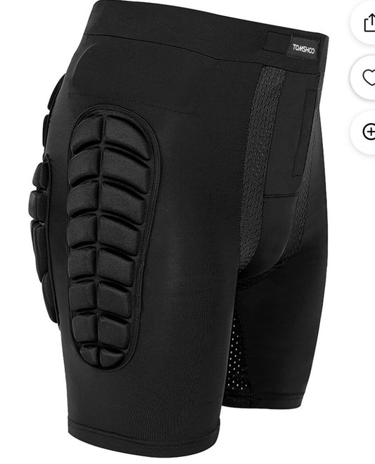 Breathable Hip Butt Tailbone Impact Protection Pads for Cycling Snowboard Skiing Skating