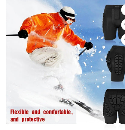 Breathable Hip Butt Tailbone Impact Protection Pads for Cycling Snowboard Skiing Skating