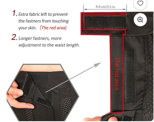 Breathable Hip Butt Tailbone Impact Protection Pads for Cycling Snowboard Skiing Skating