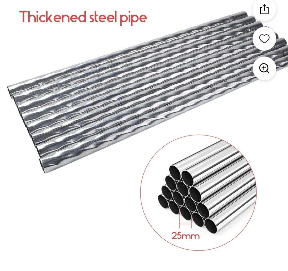 TWIN STAINLESS 4 CORNER BED  CANOPY FRAME