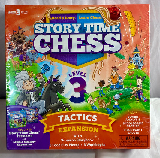 Story Time Chess Level 3 Tactics Expansion Children's Board Game