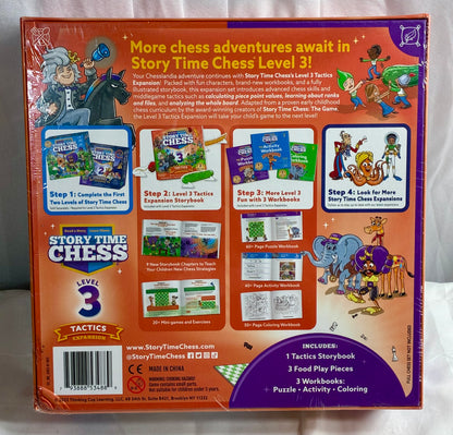 Story Time Chess Level 3 Tactics Expansion Children's Board Game