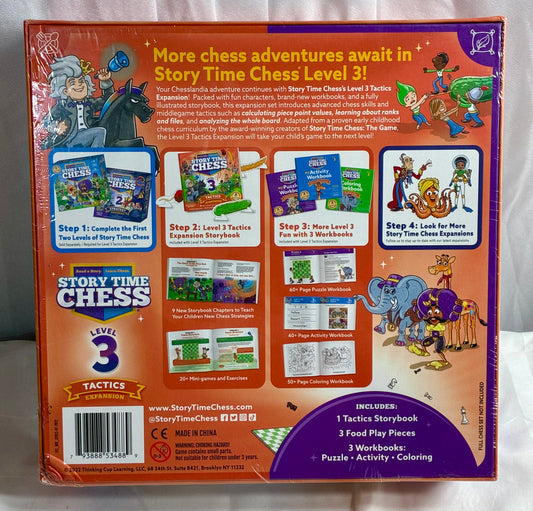 Story Time Chess Level 3 Tactics Expansion Children's Board Game