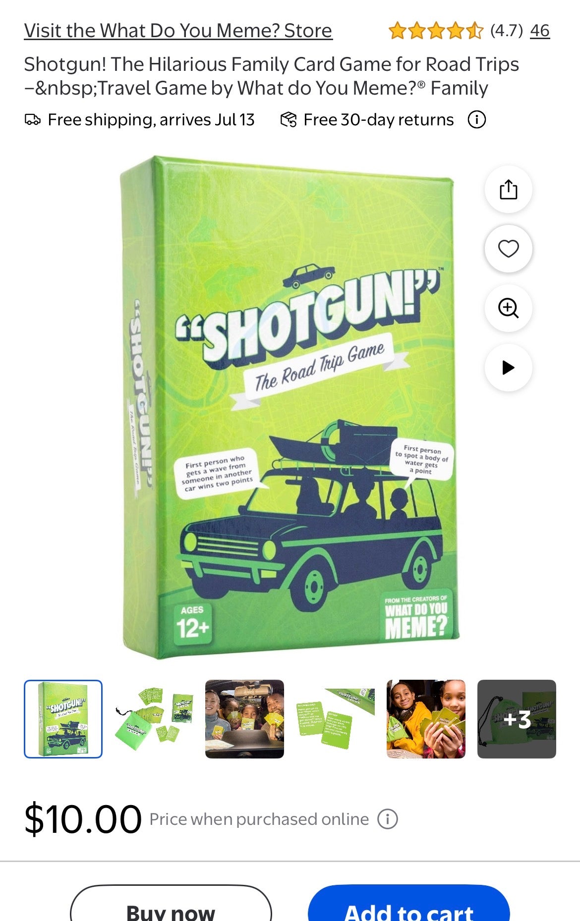 Shotgun! The Hilarious Family Card Game for Road Trips