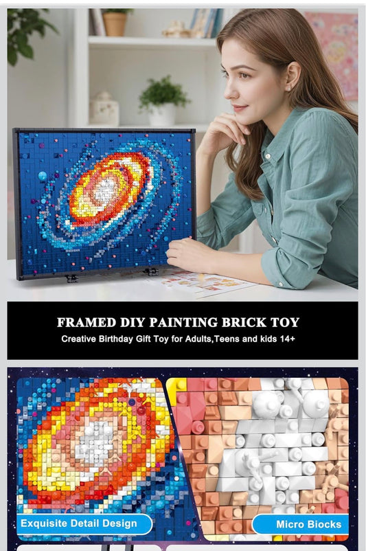 Zhe Gao LZ8340 Milky Way micro building block set