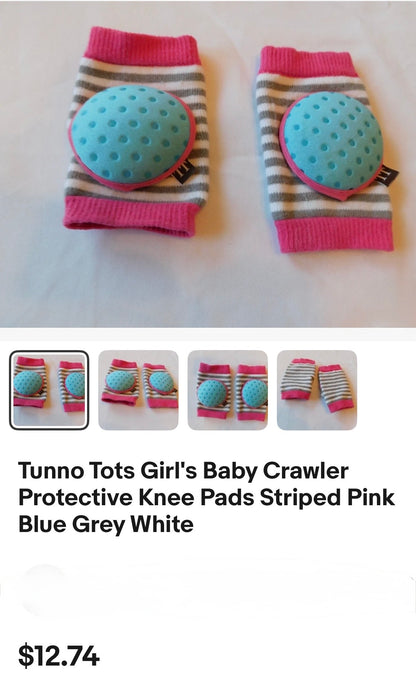 Tunno Tots Baby Crawler Protective Knee Pads