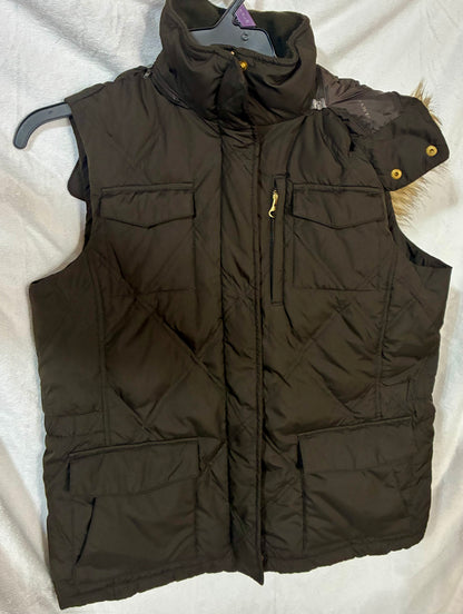 Lands End Hooded  Vest