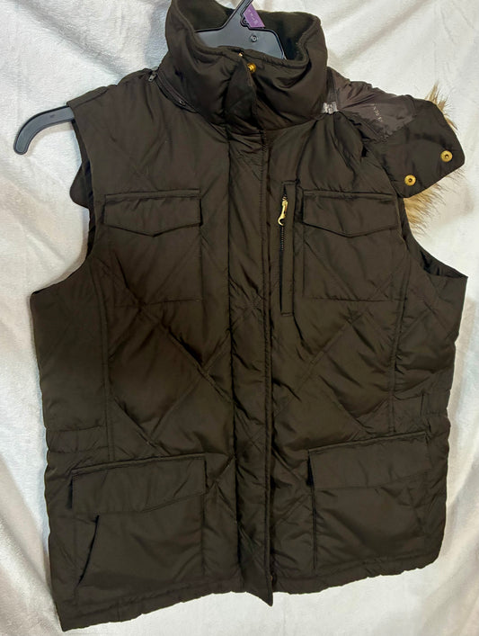 Lands End Hooded  Vest