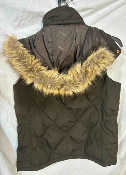 Lands End Hooded  Vest