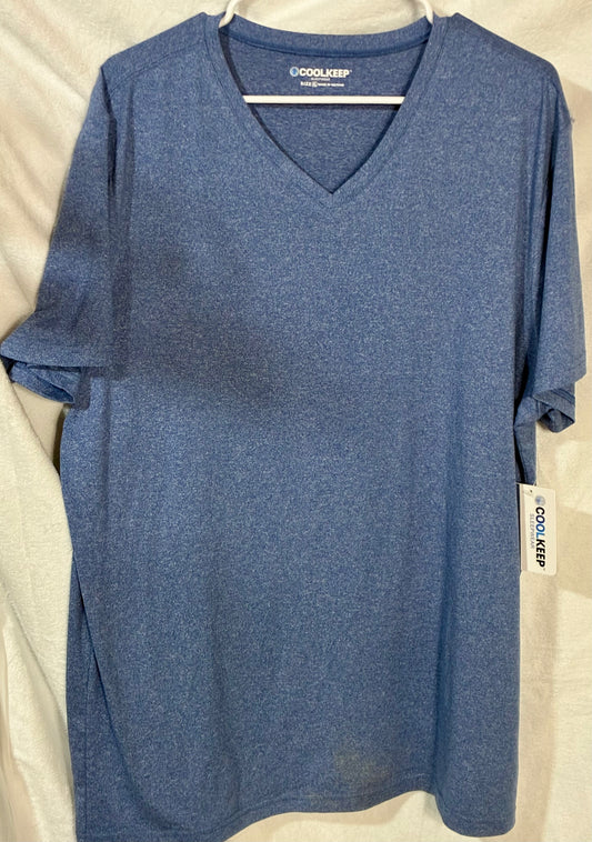 Mens  Blue lightweight shirt - Cool Keep Wear