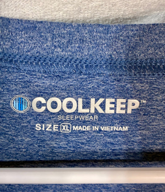 Mens  Blue lightweight shirt - Cool Keep Wear