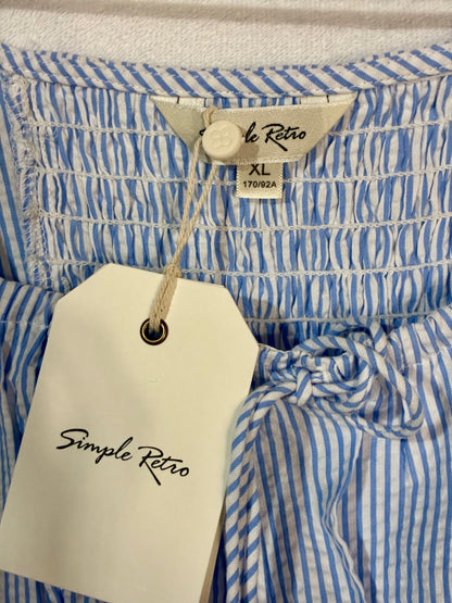Simple REtro - Blue Gingham Dress