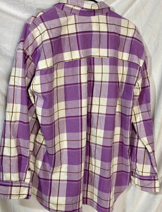 Universal Thread -Purple Plaid shirt