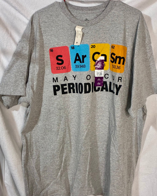 Grey T Shirt Sarcasm
