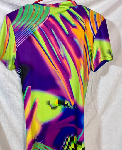 Shein Vibrant Stretchy Dress
