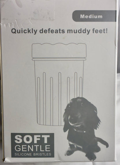 Soft & Gentle Muddy Feet dog/pets cleaner, Medium size,
