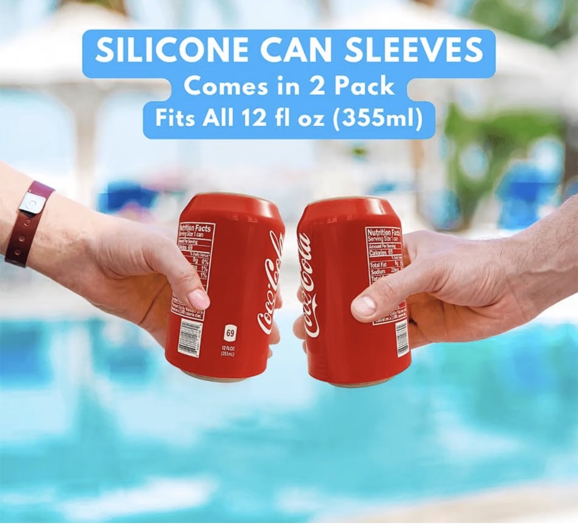 Coca-Cola branded can cover designed to disguise beverage cans.