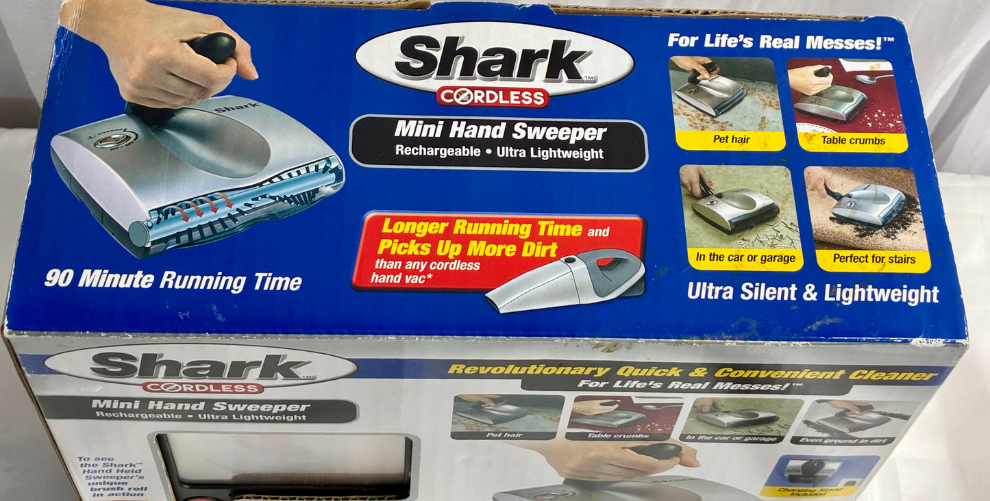 SHARK  EURO-PRO X Hand Held Cordless Rechargeable Sweeper Cleaner