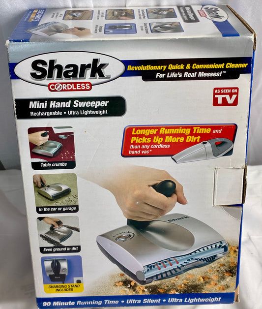 SHARK  EURO-PRO X Hand Held Cordless Rechargeable Sweeper Cleaner