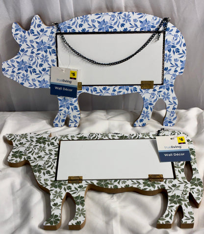 Printed Animal Shaped Hanging Shelves-