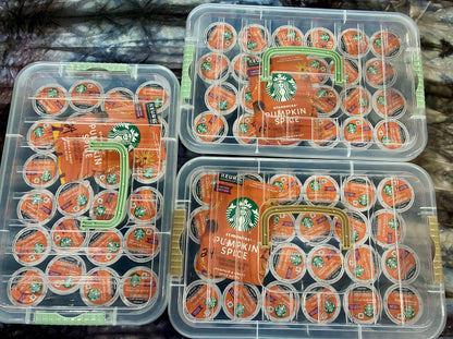 STARBUCKS PUMPKIN SPICE CONTAINER OF 24 K-CUPS PODS