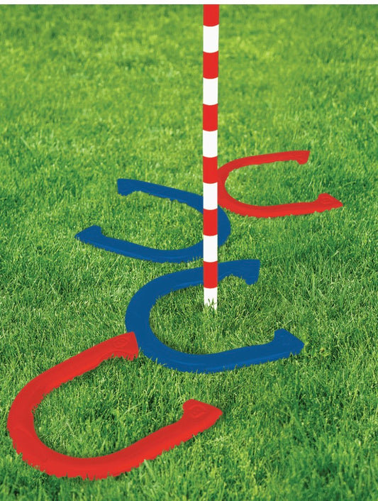 Solid Iron Horseshoes USA Edition, Outdoor Tossing Game