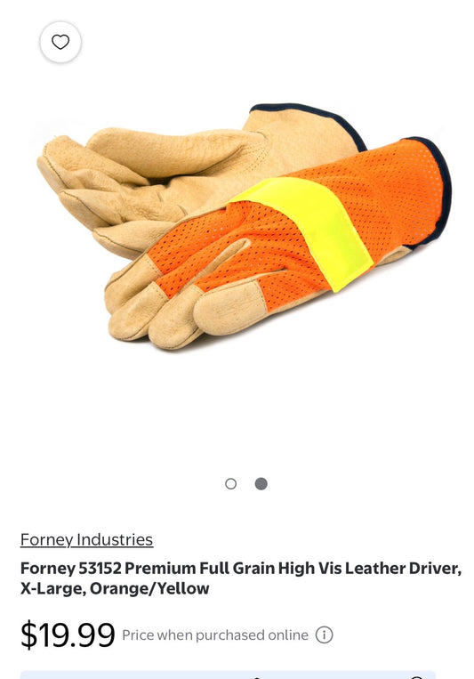 Kinco 909 high-visibility safety gloves