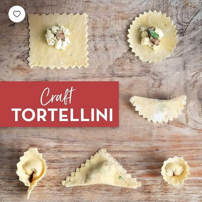 Ravioli Making Kit | 3 Stamps + Recipe Book