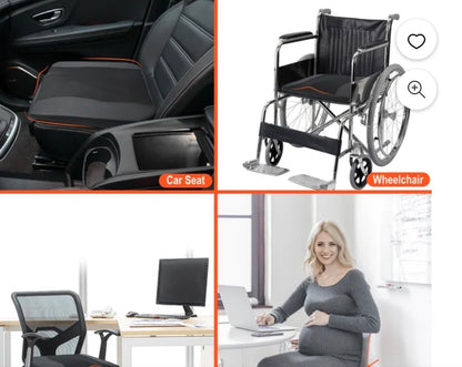 Lofty Aim Memory Foam Car Seat Cushion,