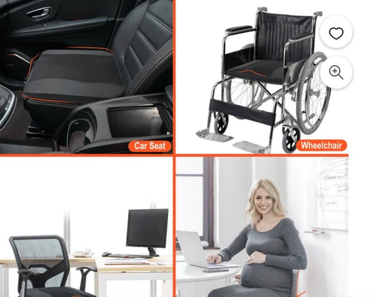 Lofty Aim Memory Foam Car Seat Cushion,