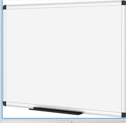 VIZ-PRO Magnetic Dry Erase Board, 36 X 24 Inches,