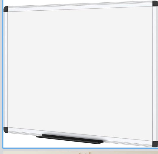 VIZ-PRO Magnetic Dry Erase Board, 36 X 24 Inches,