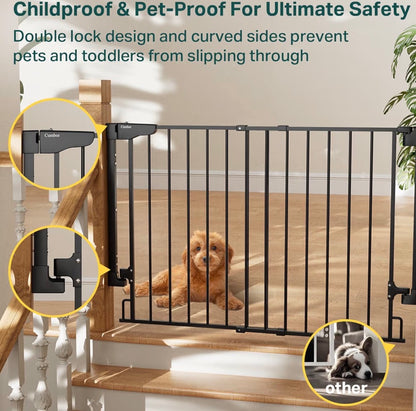 Cumbor 29.2-43" Baby Gate for Stairs