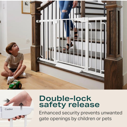 Cumbor 29.7-57" Extra Wide Baby Gate