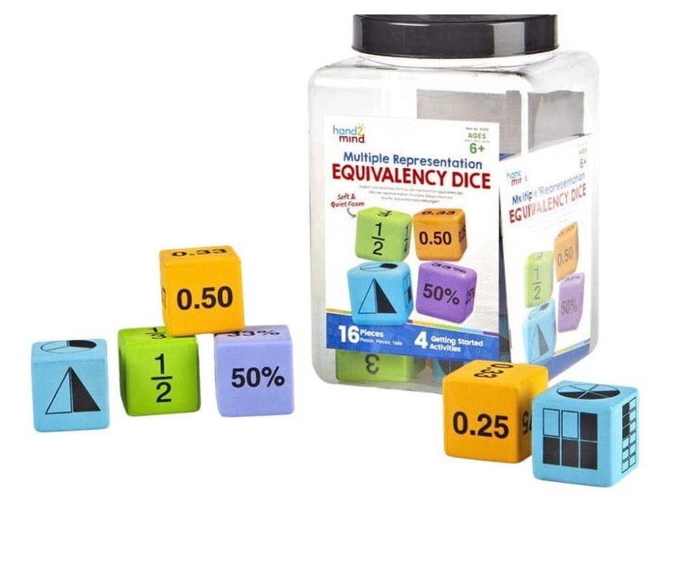 Hand2mind Equivalency Dice