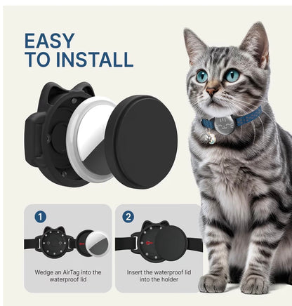 AirTag Cat  Breakaway, Reflective Cat Collar