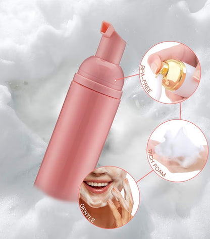 Foam Pump Bottle (Pink), Empty , Foam Dispenser Pump