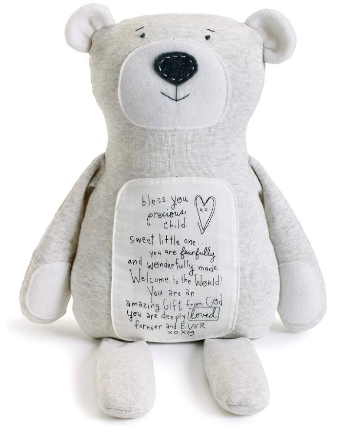 "Bless You Precious Child" Poetic Bear Plush 22" Plushy
