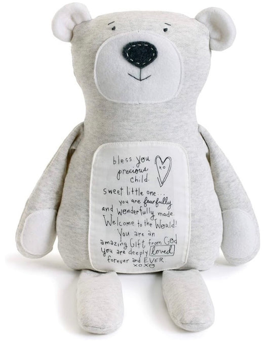 "Bless You Precious Child" Poetic Bear Plush 22" Plushy