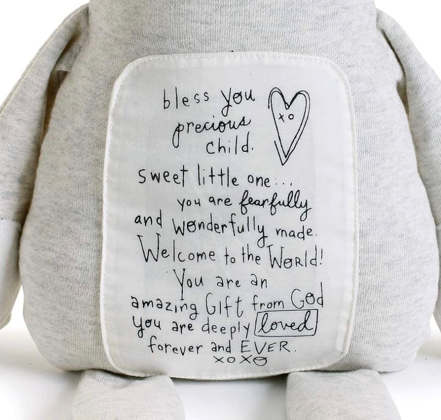 "Bless You Precious Child" Poetic Bear Plush 22" Plushy