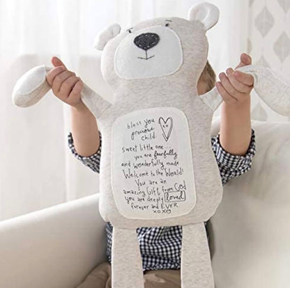 "Bless You Precious Child" Poetic Bear Plush 22" Plushy