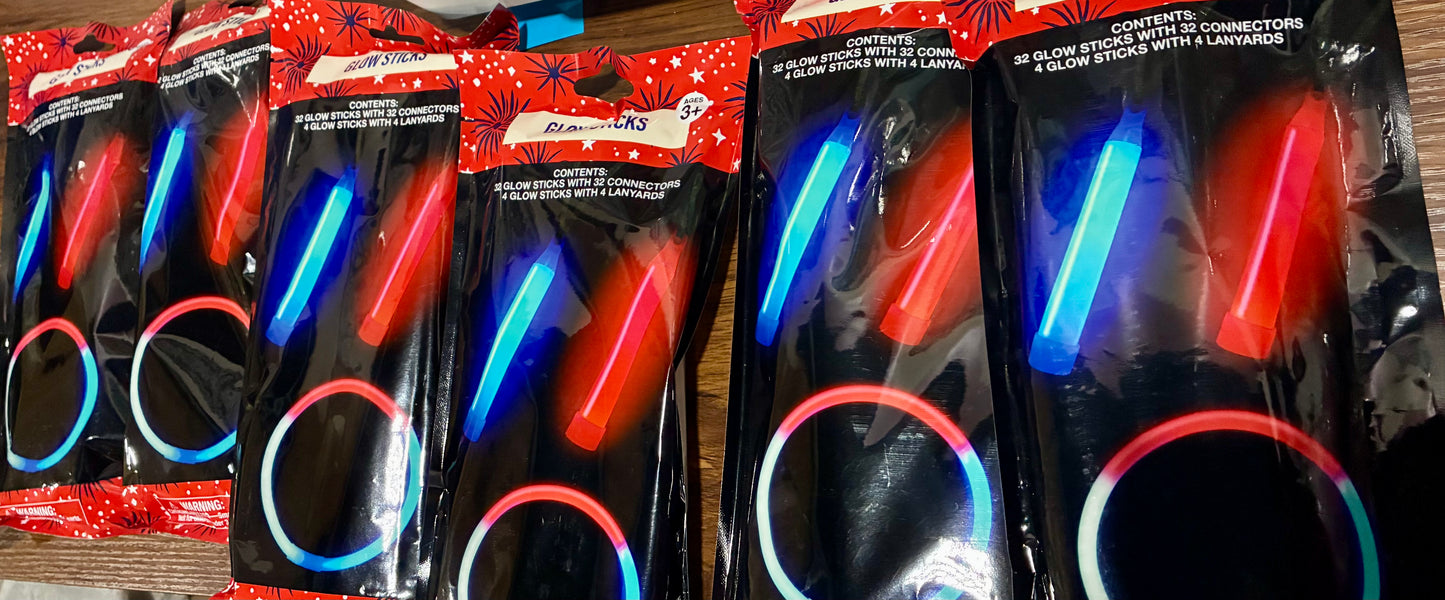 Festive Voice Glow Sticks