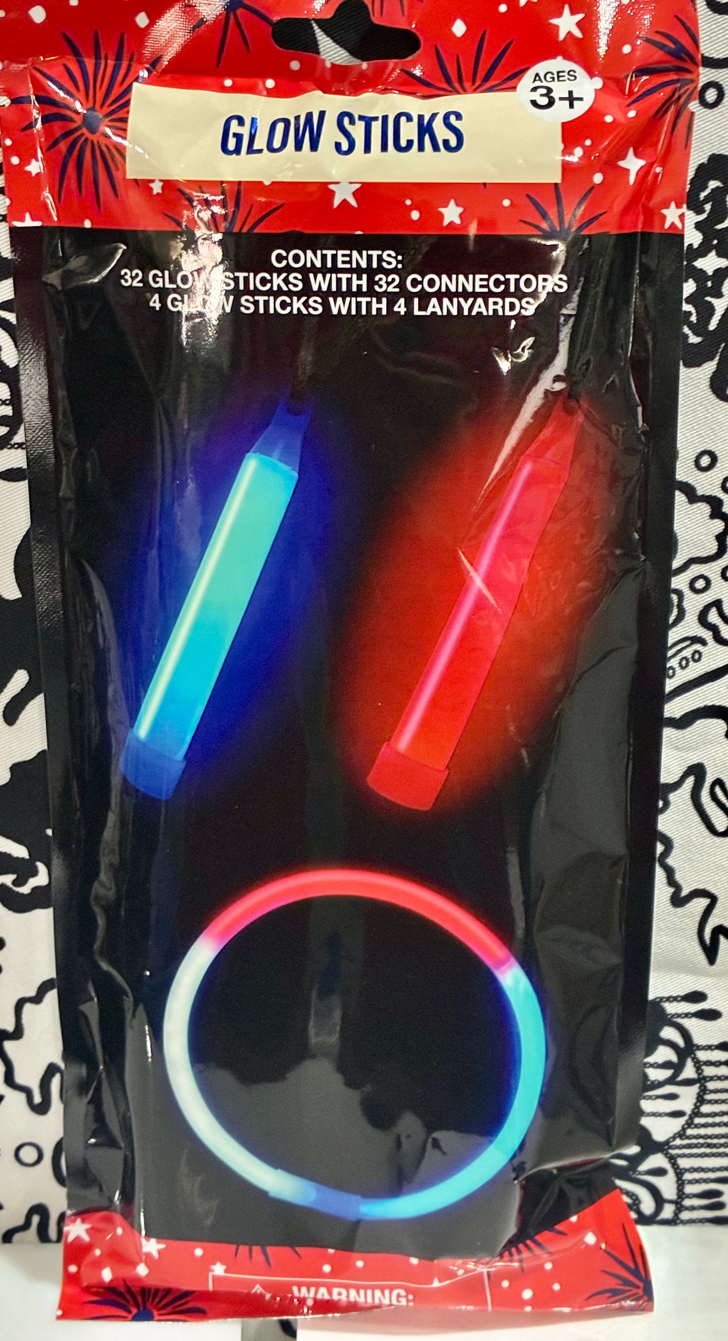 Festive Voice Glow Sticks