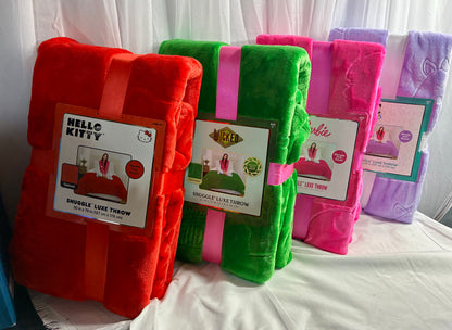 Amazingly Colorful Throws
