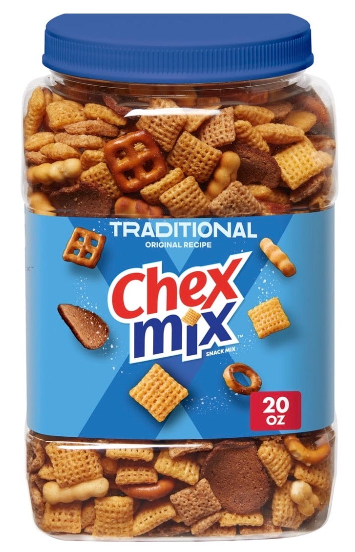 Chex Mix Traditional Original Recipe Snack Mix,  20 oz