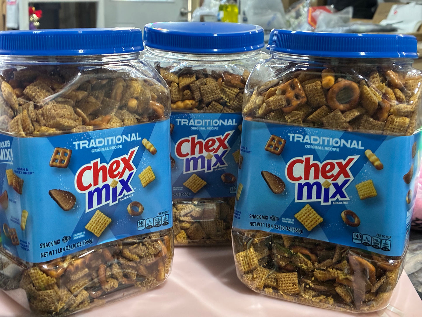 Chex Mix Traditional Original Recipe Snack Mix,  20 oz