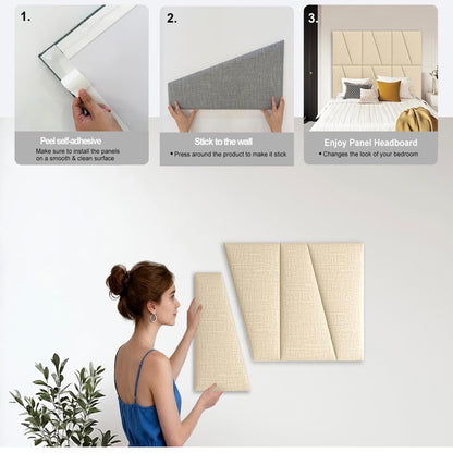 Peel and Stick Headboard