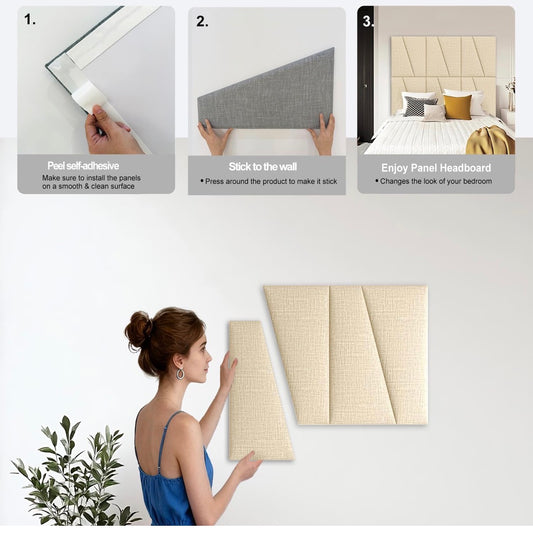 Peel and Stick Headboard