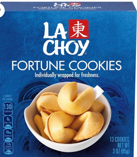 La Choy Fortune Cookies box of 13