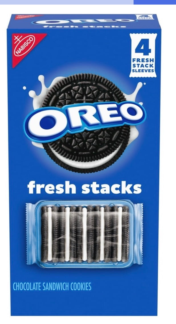 OREO Fresh Stacks Chocolate Sandwich Cookies